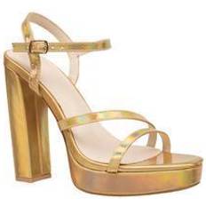 Shoes Halston Women's Sardinia Platform Dress Sandals in Gold