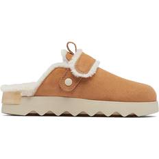 Sorel Dame Sko Sorel Women's Viibe Clog Suede Cozy Tawny Buff - Natural