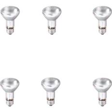 Incandescent Lamps Sylvania 45-Watt R20 130-Volt Incandescent Inside Frost Flood Light Bulb 6-Pack