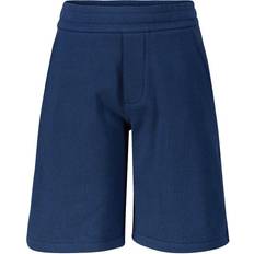 Moncler Trousers Moncler Enfant Kids Navy Patch Shorts - Blue Cotton