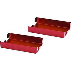 Red Letter Trays Controltek USA 560065 Red Metal Coin Tray