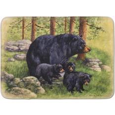 Bath Mats on sale Caroline's Treasures BDBA0114RUG Black Black