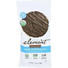 Cookies Element Organic Dipped Rice Cakes Dark Chocolate