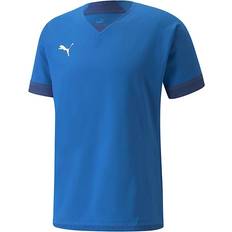 Puma Men's Team Final Jersey - Electric Blue/Lemonade Limoges