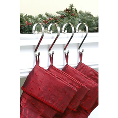 Metal Stockings Haute Decor Scrolls Holiday Stocking