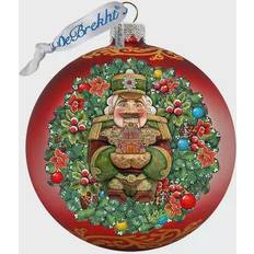 DesignoCracy G.DeBrekht Gift of Giving a Nutcracker Story Holiday Christmas Tree Ornament