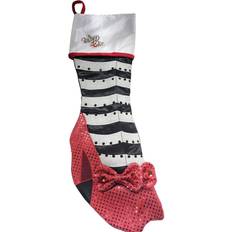 Black Stockings Kurt Adler Wizard of 19" Ruby Holiday Stocking Weihnachtssocke