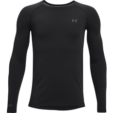 Black Base Layer Children's Clothing Under Armour UA Base 2.0 Base-Layer Crew Shirt for Kids Black/Pitch Gray