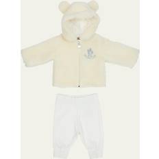 Moncler Tracksuit Set White