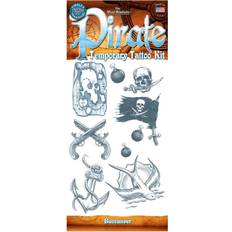 Makeup Tinsley Transfers Temporary Pirate Buccaneer Tattoo Kit