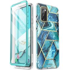 i-Blason Glitzer Hülle für Samsung Galaxy S20 Fe 6.5" 5G Handyhülle Bumper Case 360 Grad Schutzhülle Cover [Cosmo] mit Displayschutz 2020, Ocean