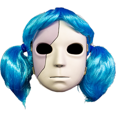 Bleu Masques pour la Tête Trick or Treat Studios Sally Face Mask and Wig Set