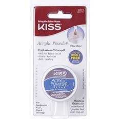 Nail Products Kiss Acrylic Powder Clear 0.33 Ounce 10ml