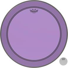 Violet Peaux de tambour Remo P3-1320-CT-PU Powerstroke P3 Colortone Purple 20 pouces