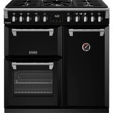 90cm Cuisinières à gaz Stoves RICHDX90DFDBL Noir