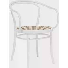 No 30 Armchair Cane White