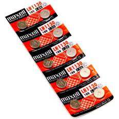 Maxell Watch Battery Button LR1130 AG10 Pack of 10 Batteries