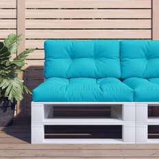 vidaXL 80x40x12 tyg Stolsdyna Turkos
