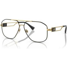 Versace Homme Lunettes Versace VE1287 1443 De Vue Homme Dorées (Seulement Monture)