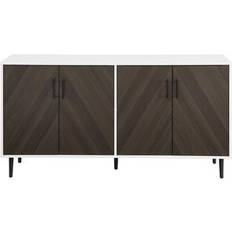 Cabinets Walker Edison BU58HPBMABBSW Hampton Sideboard