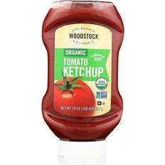 Ketchup & Mustard Woodstock Foods Organic Tomato Ketchup 20 Bottles