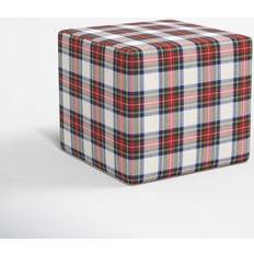 Brown Pouffes Era 21'' Square Cube