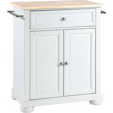 Storage Cabinets Crosley FURNITURE Alexandria Island Storage Cabinet