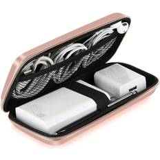 Silver Pouches Universal Shockproof Electronics Carrying Case