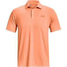 Under Armour Men's Playoff 3.0 Printed Polo Shirt - Orange Tropic/Orange Blast