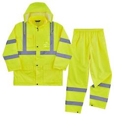 Work Clothes Ergodyne Lightweight H-Vis Rain Suit