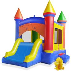 Commercial inflatable bounce house Cloud 9 Castle Inflatable Bounce House with Water Slide