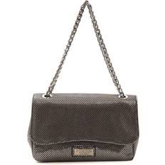 Pompei Donatella Gray Leather Crossbody Women's Bag
