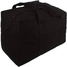 Rothco canvas parachute cargo bag, black
