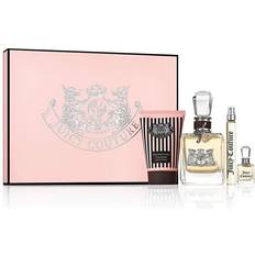 Juicy Couture Gift Boxes Juicy Couture women 4 piece gift set3.4 edp+3.4oz body creme +10ml spray+