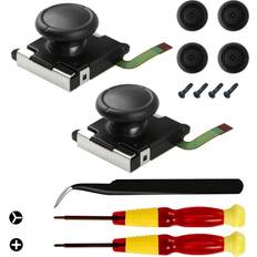 Thumb Grips Veanic 2-pack 3d replacement joystick analog thumb stick compatible with...