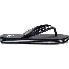 Boy's Molokai Flip-Flops - Black/Black/White