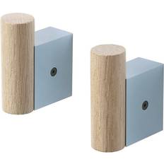 Blå Tøjkroge Muuto Attach Coat Hooks Tøjkrog