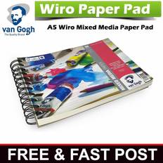 Van Gogh Paperit Van Gogh Royal talens a5 wiro mixed media paper pad 30 sheets 300gsm