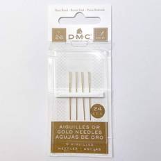 Embroidery Needles Pins & Needles DMC Gold Tapestry Hand Needles-Size 26 4/Pkg