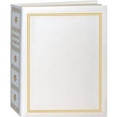 White Scrapbooking Pioneer Photo Album Pioneer Book Style Bound Photo Album, Holds 208 4x6" Photos, White