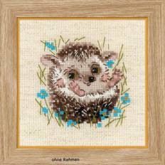 Little Hedgehog Cross Stitch Kit