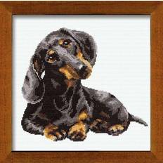 Riolis Riolis cross stitch kit dachshund