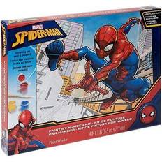 Finger Paints Paint Works Paint By Number Kit 11 X14 -Spiderman