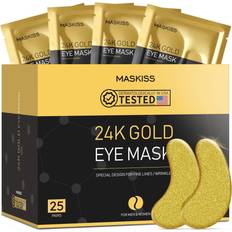 Mineral Oil-Free Eye Masks Maskiss 24k Gold Eye Mask 25-pack