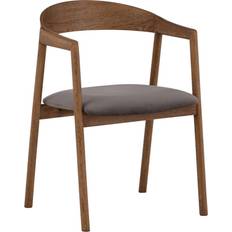 Stoler Venture Design Långön Spisestol Brun 2-pk Kjøkkenstol
