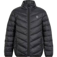Quilted Packable Jkt Dunjackor Phantom