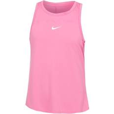 Polyester Linnen Nike Dri-fit One Big Kid Linne Flickor Pink