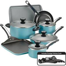 Ceramic Hob Cookware Sets Farberware High Performance Cookware Set with lid 17 Parts