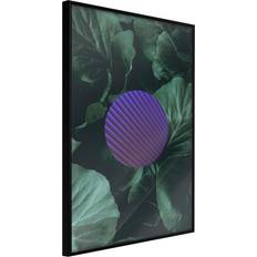 Artgeist Inramad Tavla In a Thicket of Leaves - 30x45 Poster