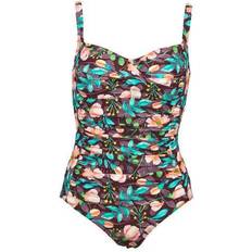 Spets Badkläder Missya Argentina Milano Swimsuit Wine red